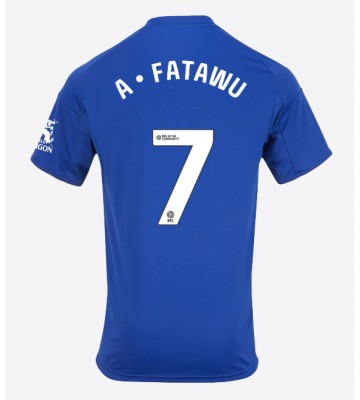 Leicester City Issahaku Fatawu #7 Hjemmebanetrøje 2025-26 Kortærmet